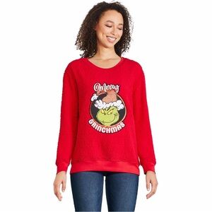 walmart // grinch sweater and slippers